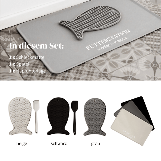 Schleckmatten Napfunterlagen Katze