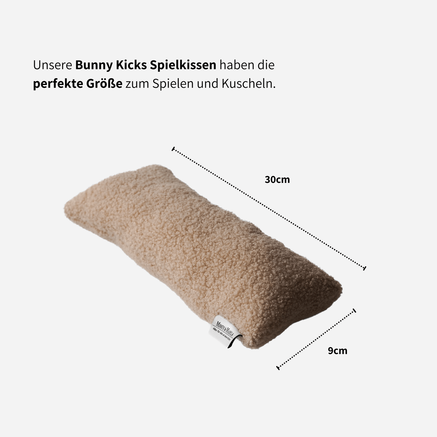 Baldrian Katzenspielzeug spielanregendes Spielkissen Bunny Kicks