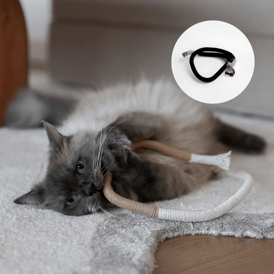 Spielseil natürliches Spielzeug für Katzen zur Selbstbeschäftigung