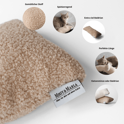Spielkissen für Katzen mit natürlichem Baldrian
