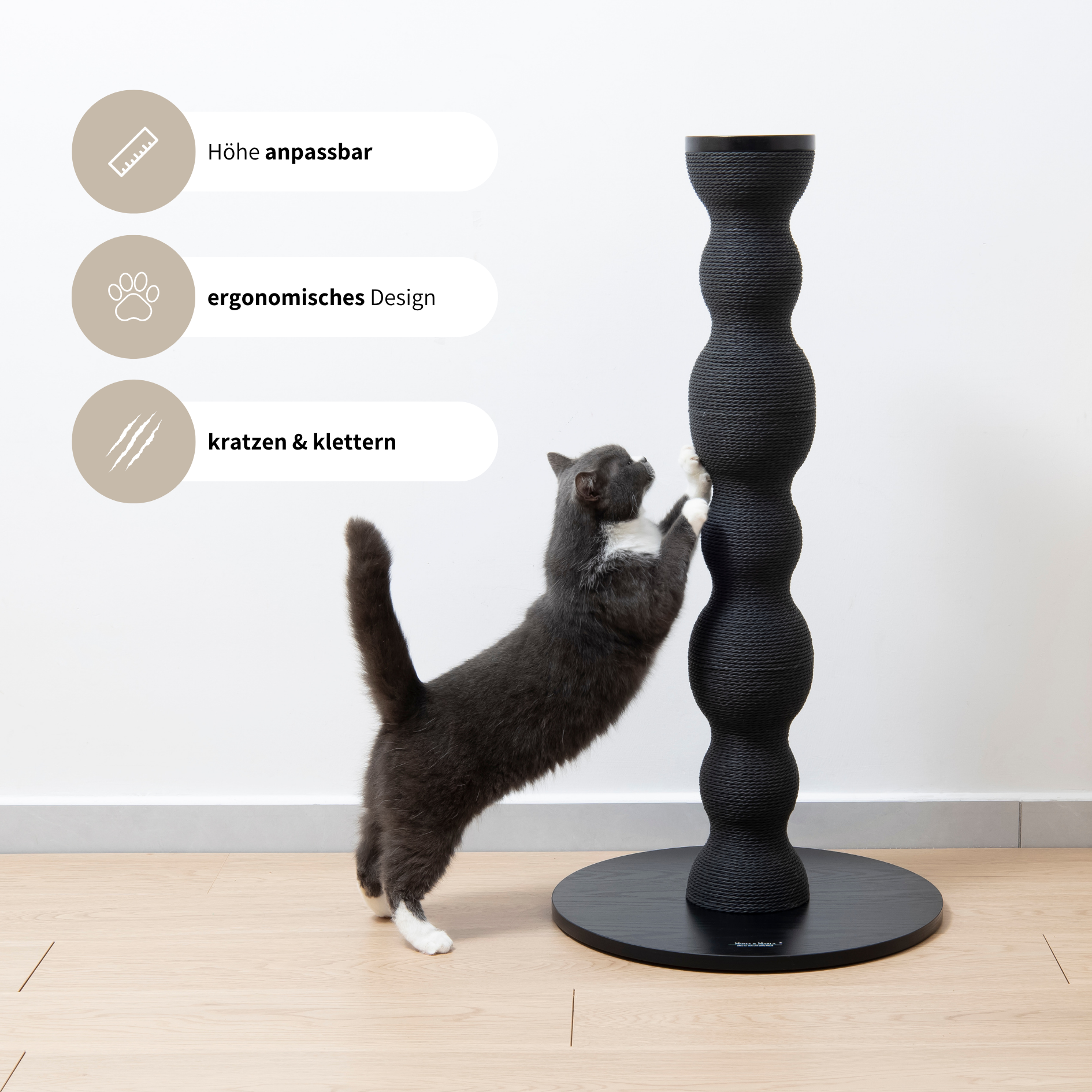 stylische, schöne Kratzmöbel artgerechtes Kratzen Katze