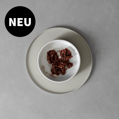RUNDE NAPFUNTERLAGE "beige"