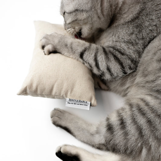 Spielkissen für Katzen gefüllt mit natürlichem Baldrian.