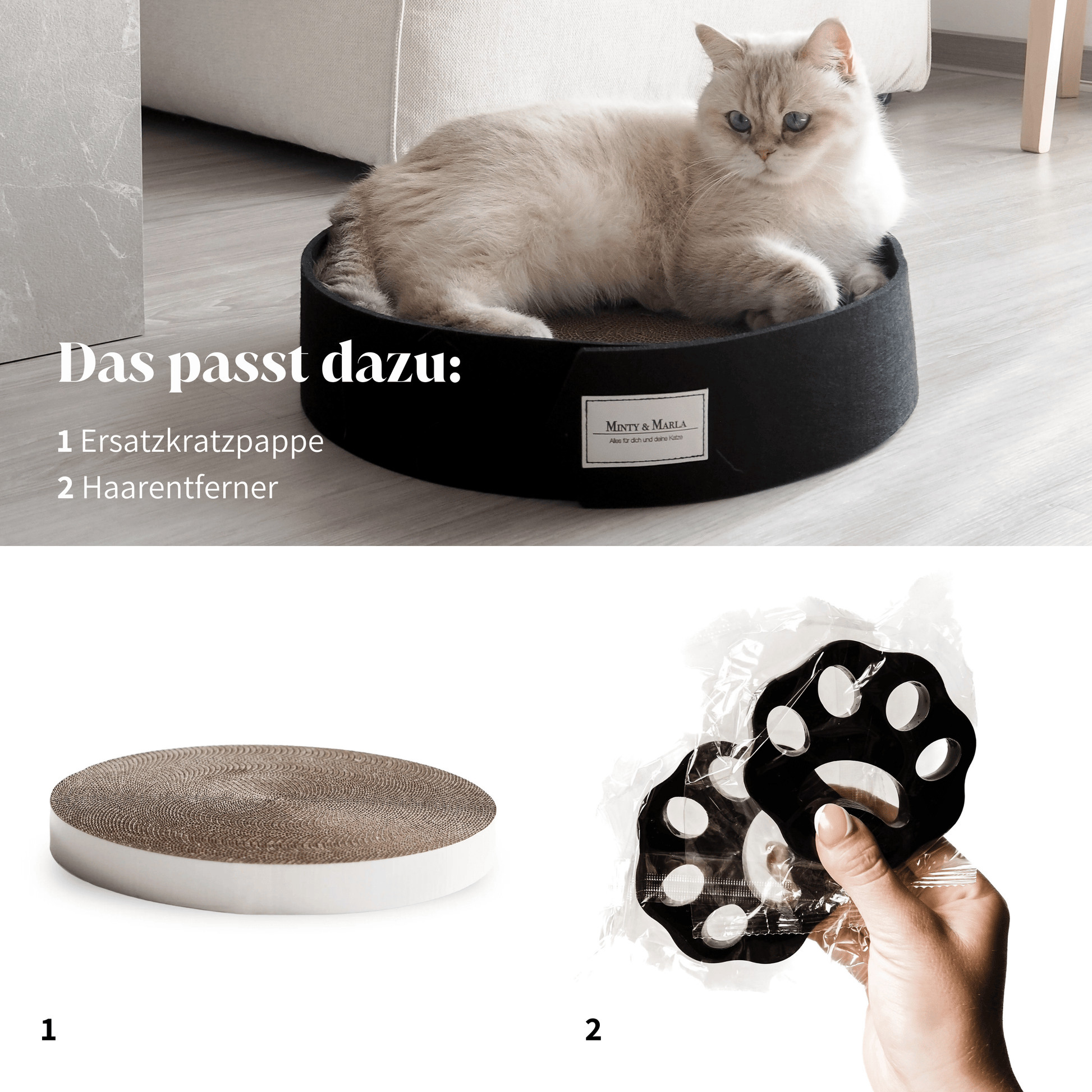 Kratzbrett für Katzen und weitere schönes und stylische Katzenprodukte