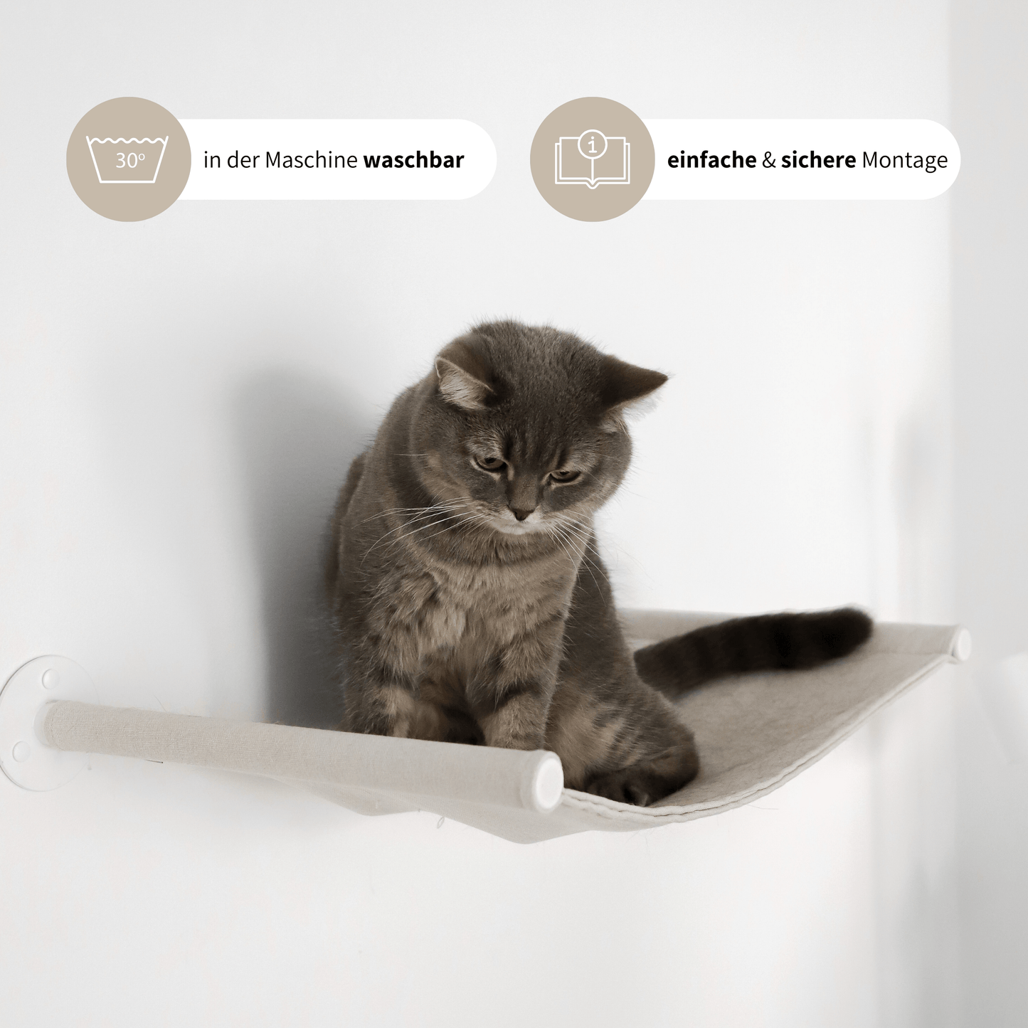 waschbare Hängematte für Katzen