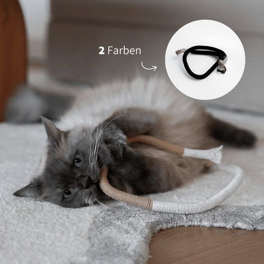 Spielseil natürliches Spielzeug für Katzen zur Selbstbeschäftigung
