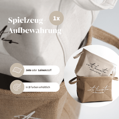 Aufbewahrung schön für Katzenspielzeug