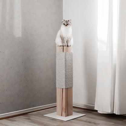Hochwertige Kratzsäulen für Katzen für eine hübsche und moderne Wohnung.