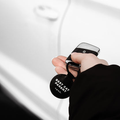 Stylischer Schlüsselanhänger für Catlover. Geeignet für Autoschlüssel, Schlüsselbunder oder Handtasche.