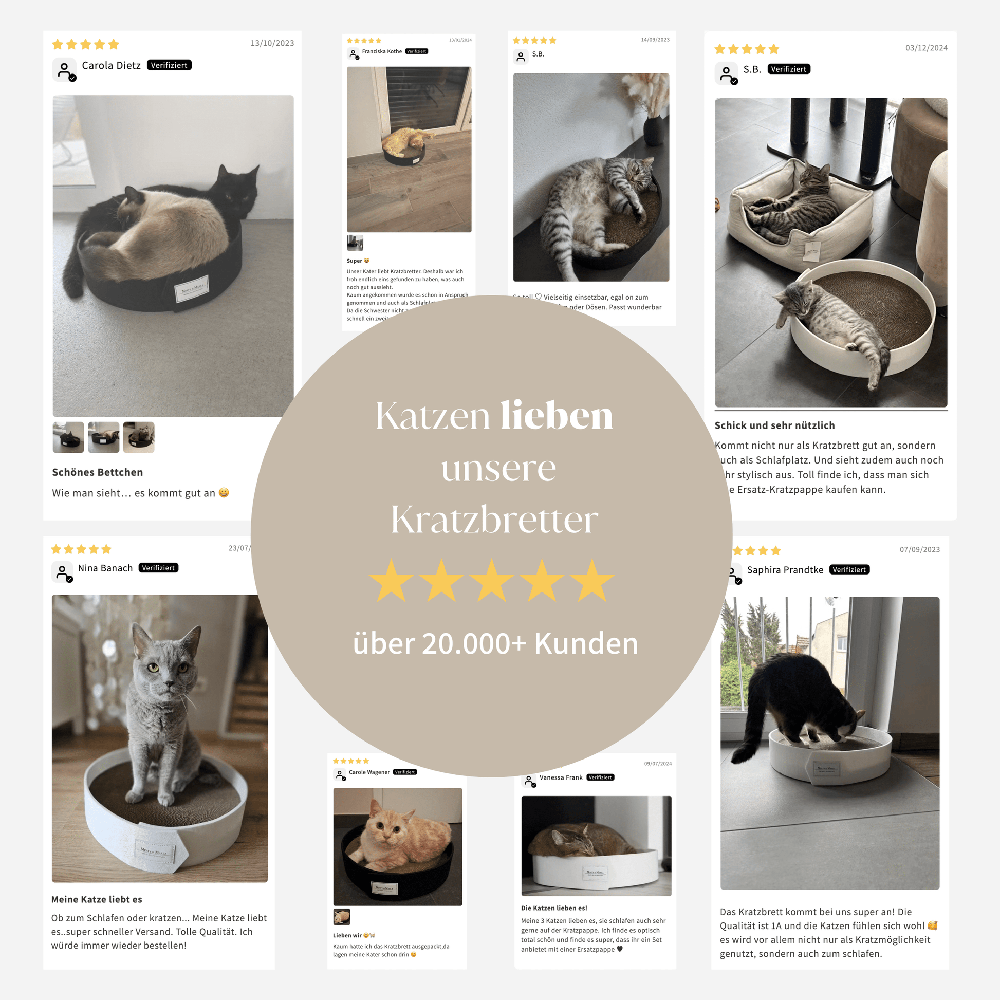 Schönes Kratzbrett für Katzen Kundenbewertungen Kundenstimmen
