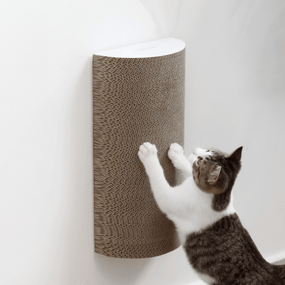 Kratzbrett für Katzen Kratzpappe mit Katzenminze